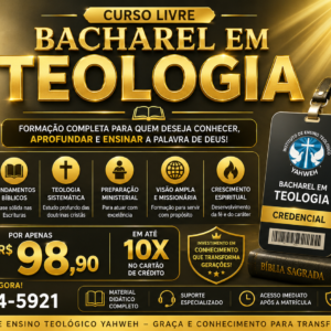Curso Livre Bacharel em Teologia Online